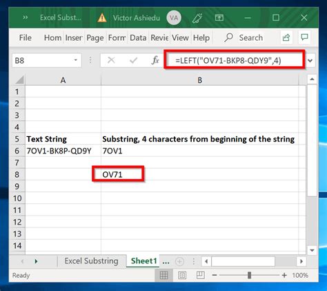 excel formula to get last 4 digits|Excel substring functions to extract text from cell .